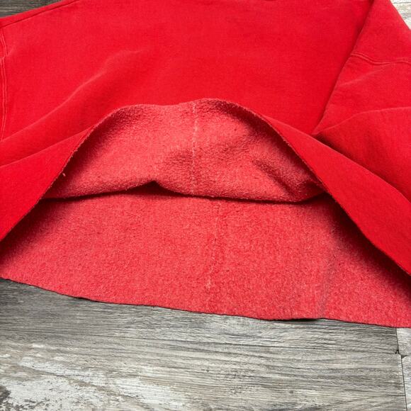 Vintage 90s Galt Sand Ohio State Buckeyes Women L Embroidered Cropped Sweatshirt - Picture 4 of 12